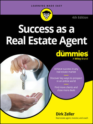 cover image of Success as a Real Estate Agent For Dummies